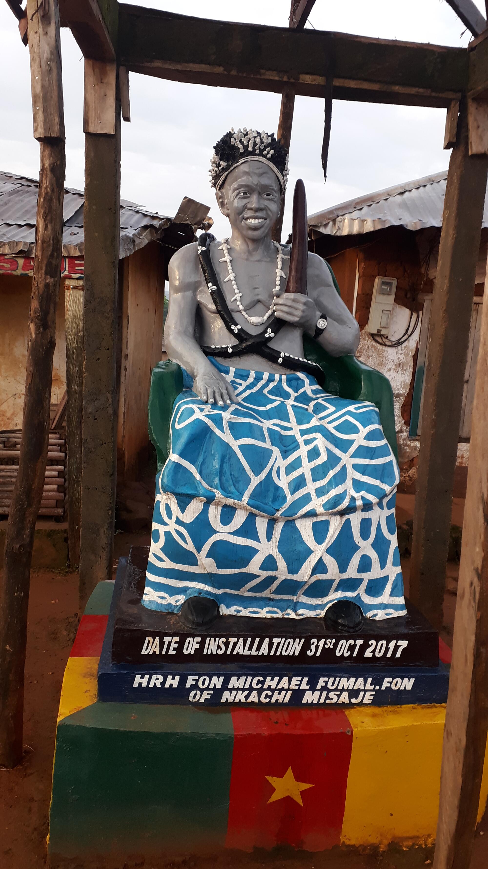 The monument of fon Micheal